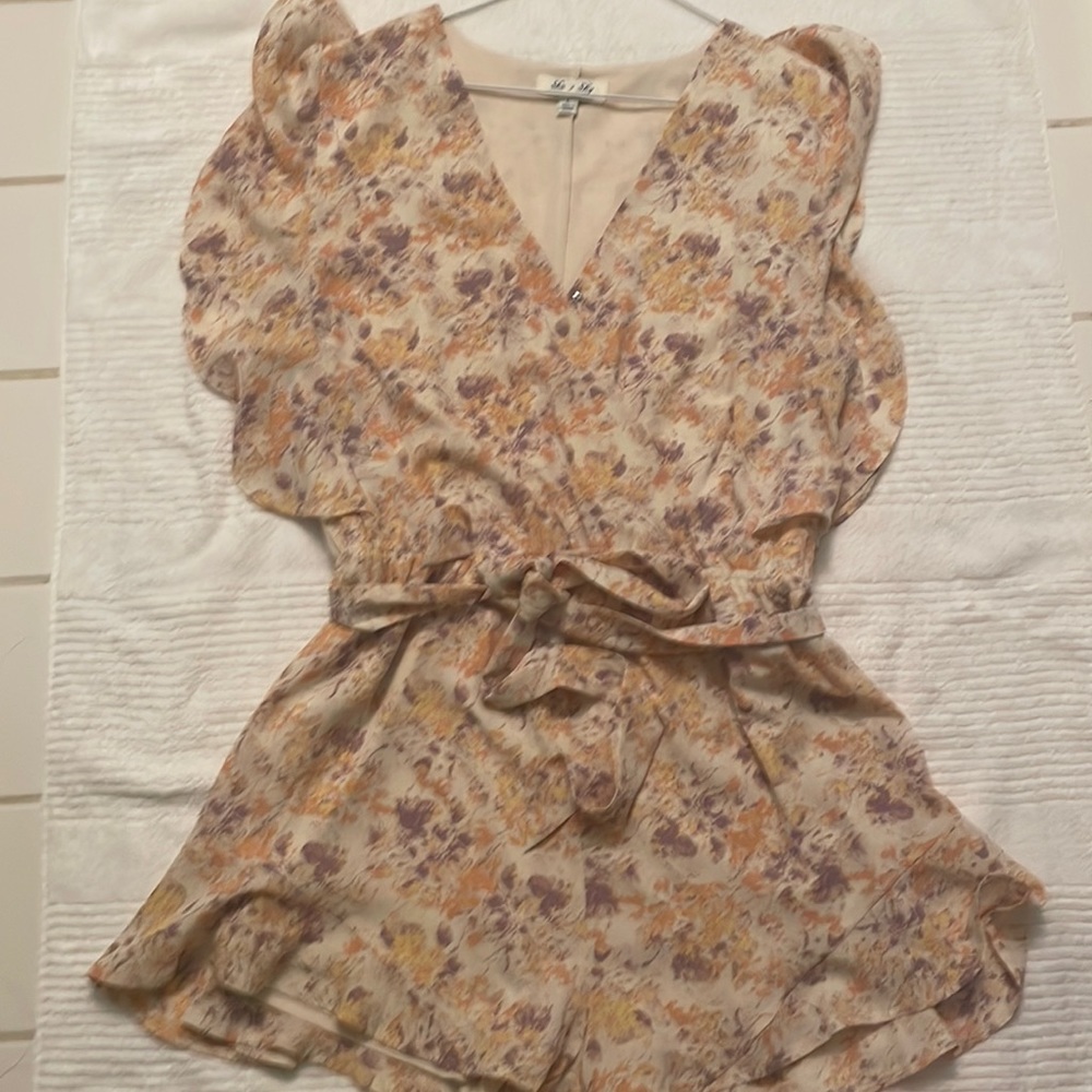 Floral romper
